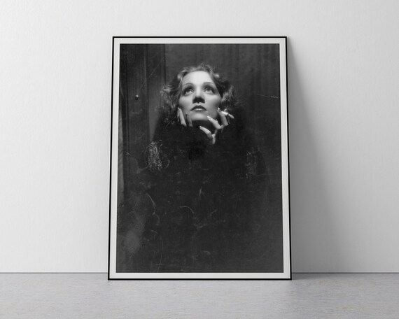 Marlene Dietrich Shanghai Express 1930s Glamour Vintage Etsy