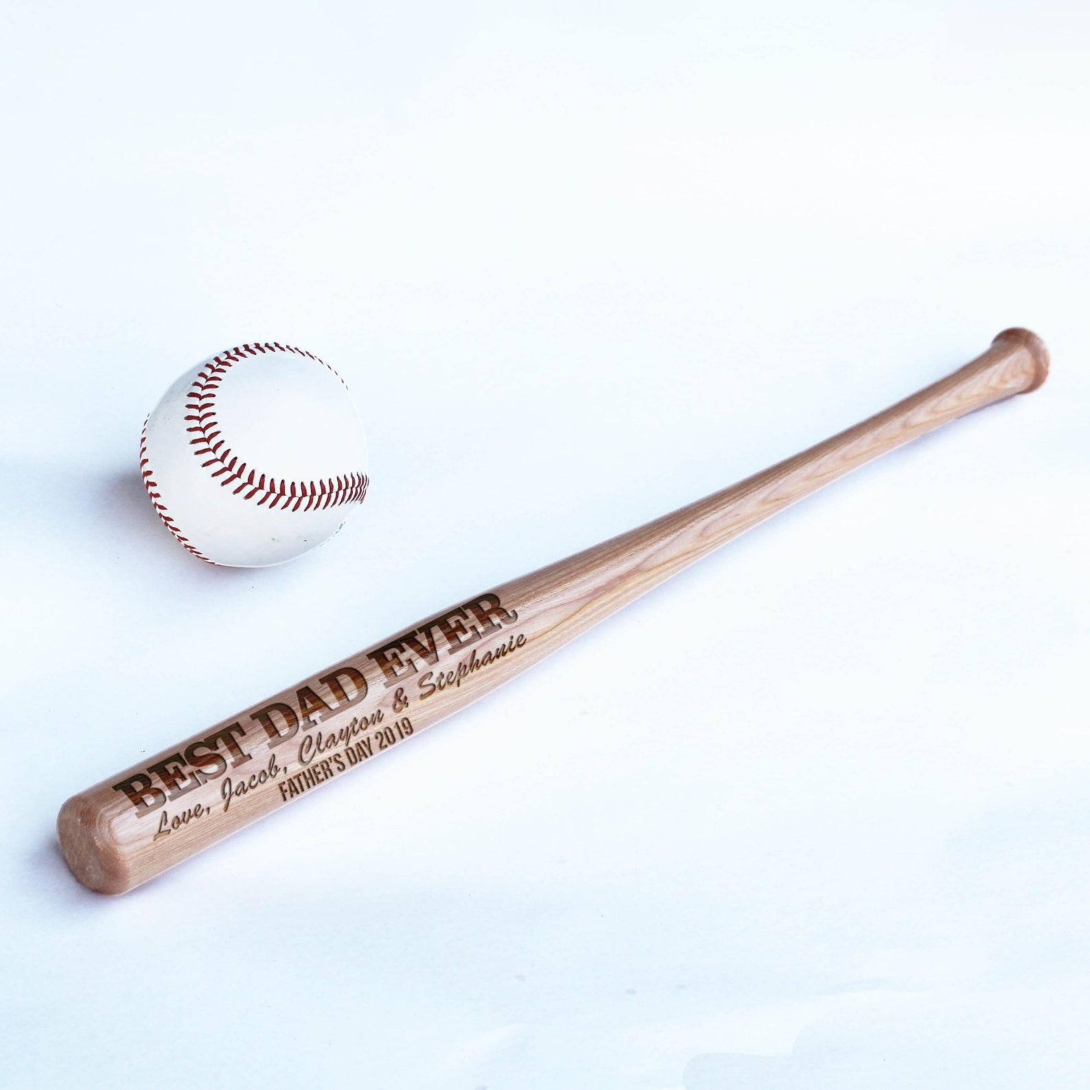 Mini Baseball Bat Laser Engraved Custom Bat Personalized Etsy