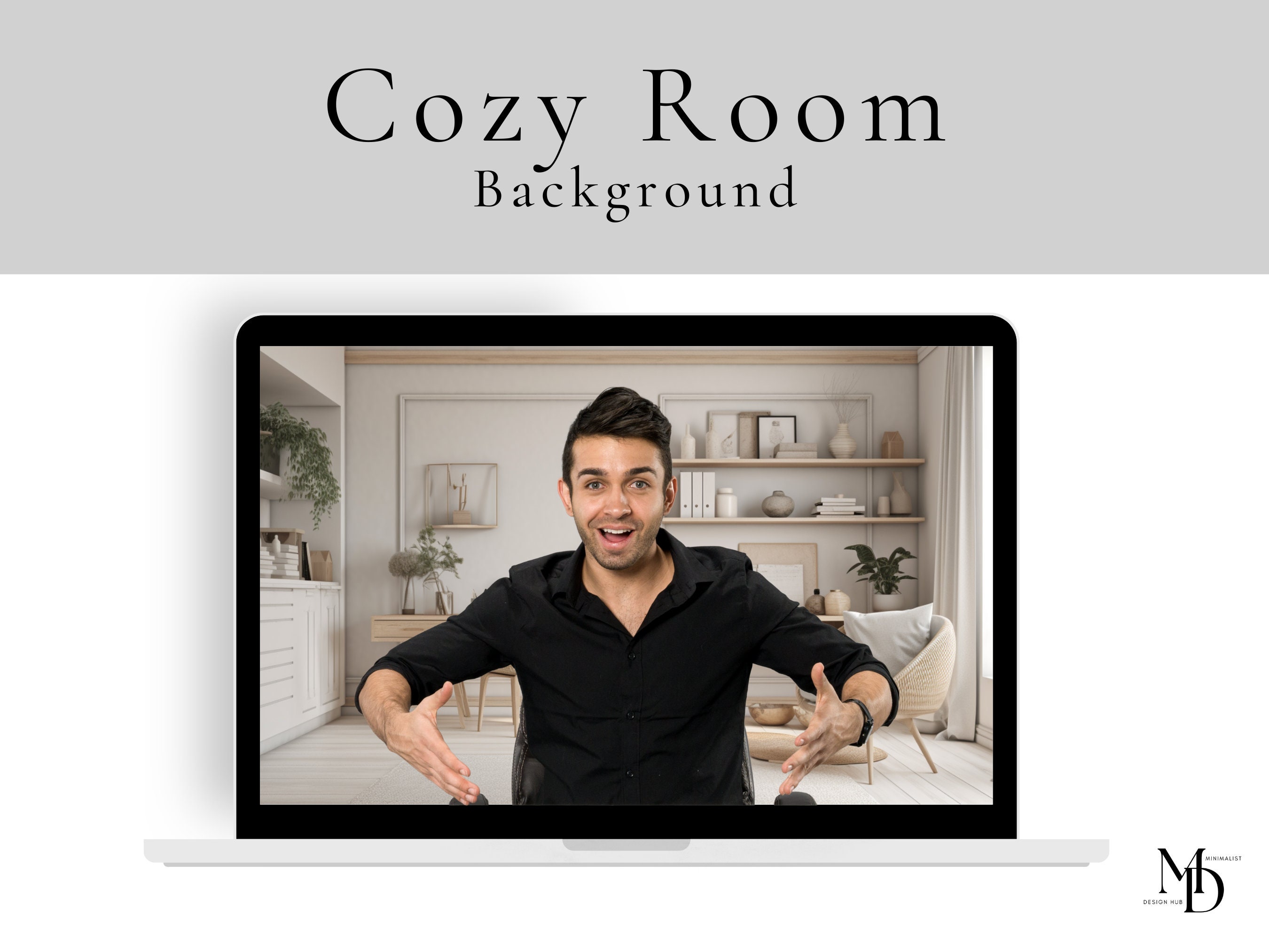 Virtual Background, Zoom Meeting, Teams Meeting, Work Background ...