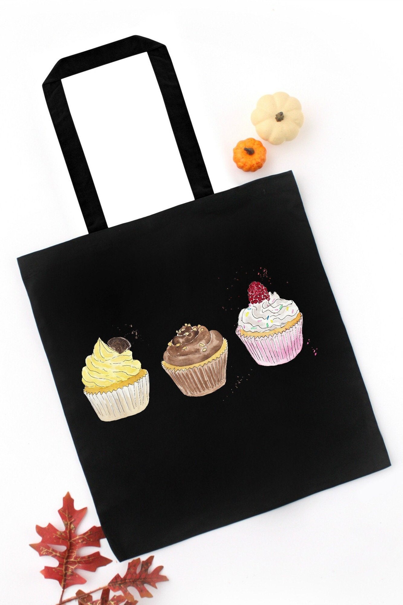 Cupcake tote bag Fun tote bag gift for baker bag gift for Etsy