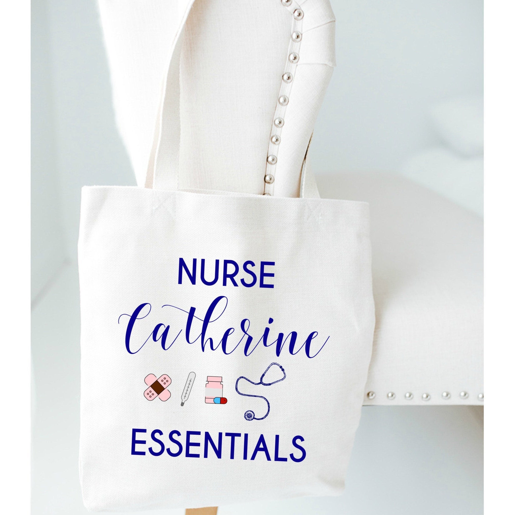 Nurse Essentials Tote Bag For Work Nurse Tote Bag Etsy Ireland