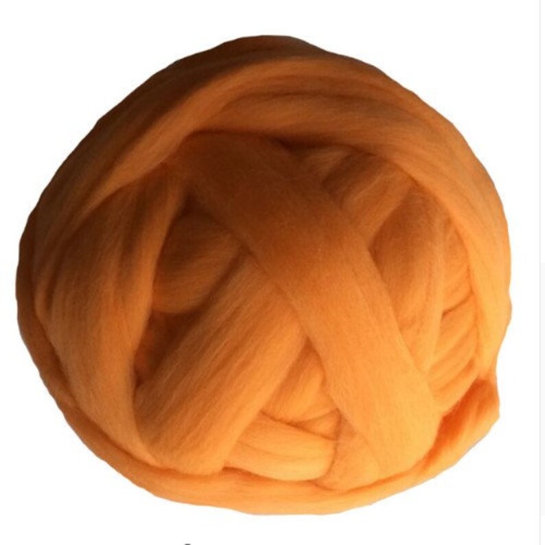 Light Brown Vegan Giant Acrylic Blend Yarn for Arm Knitting Etsy