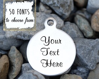 Silver Tone USA ZF479 Quantity Options Laser Engraved You Were Made To Make A Difference Inspirational Stainless Steel Charm