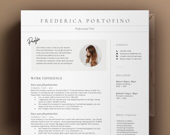 Marketing Resume Etsy
