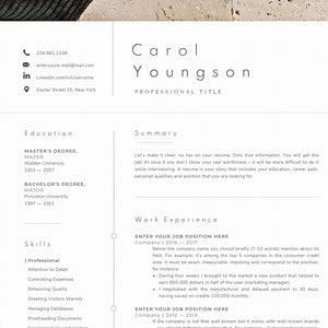 Hr Resume Template, Recruitment Resume, Employee Relations Cv Template Performance Management, Talent Acquisition Onboarding or Compensation