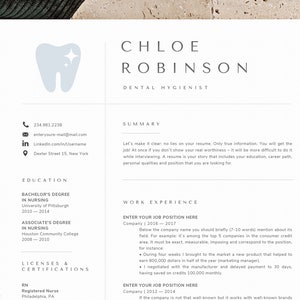 Dental Hygienist Resume Template Dental Assistants, Dentist Resume for Dental Student Dental Hygiene Resume Template, Ayudante de dentista