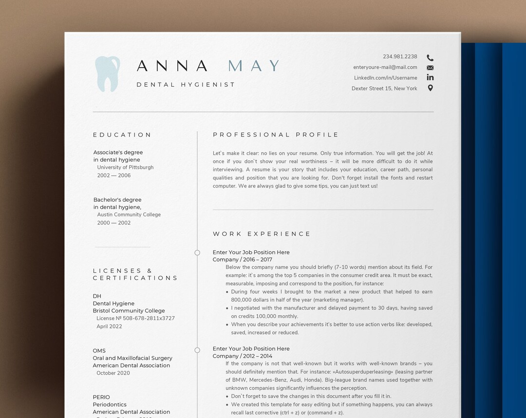 Dental Resume Template Dental - Il 1080xN.2505441758 Ppgd 