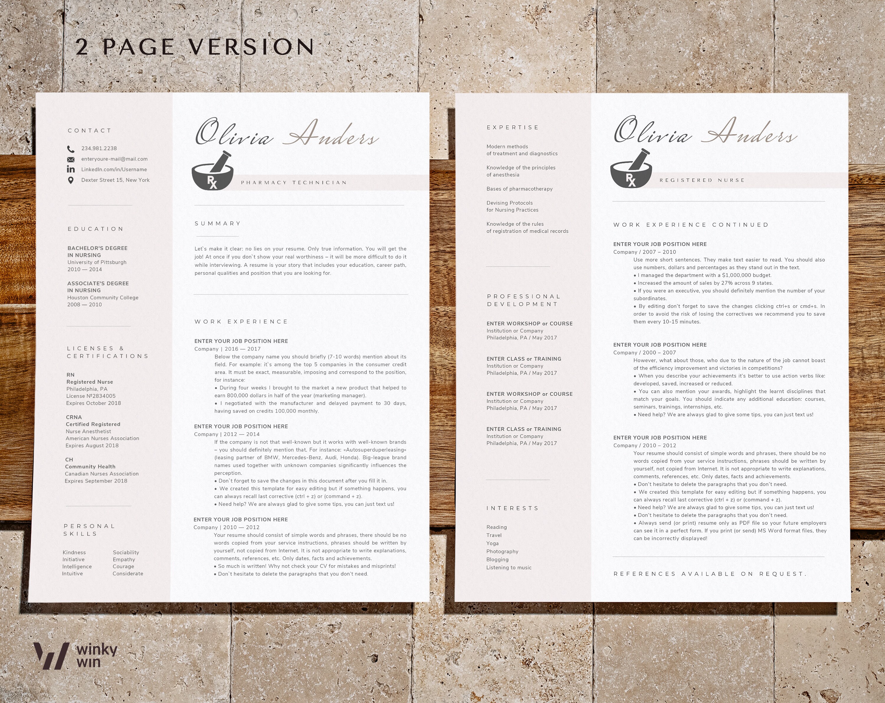 Pharmacy Technician Resume Template, Cv Pharmacy Tech Resume Template
