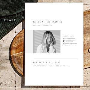 Bewerbungsvorlagen Pages and Word Vorlage Lebenslauf mit Foto, Bewerbungsschreiben Herunterladen, Gratis Anschreiben Muster Bewerbung Arbeit bild 2