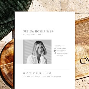 Bewerbungsvorlagen Pages und Word Vorlage Lebenslauf mit Foto, Bewerbungsschreiben Herunterladen, Free Anschreiben Muster Bewerbung Arbeit