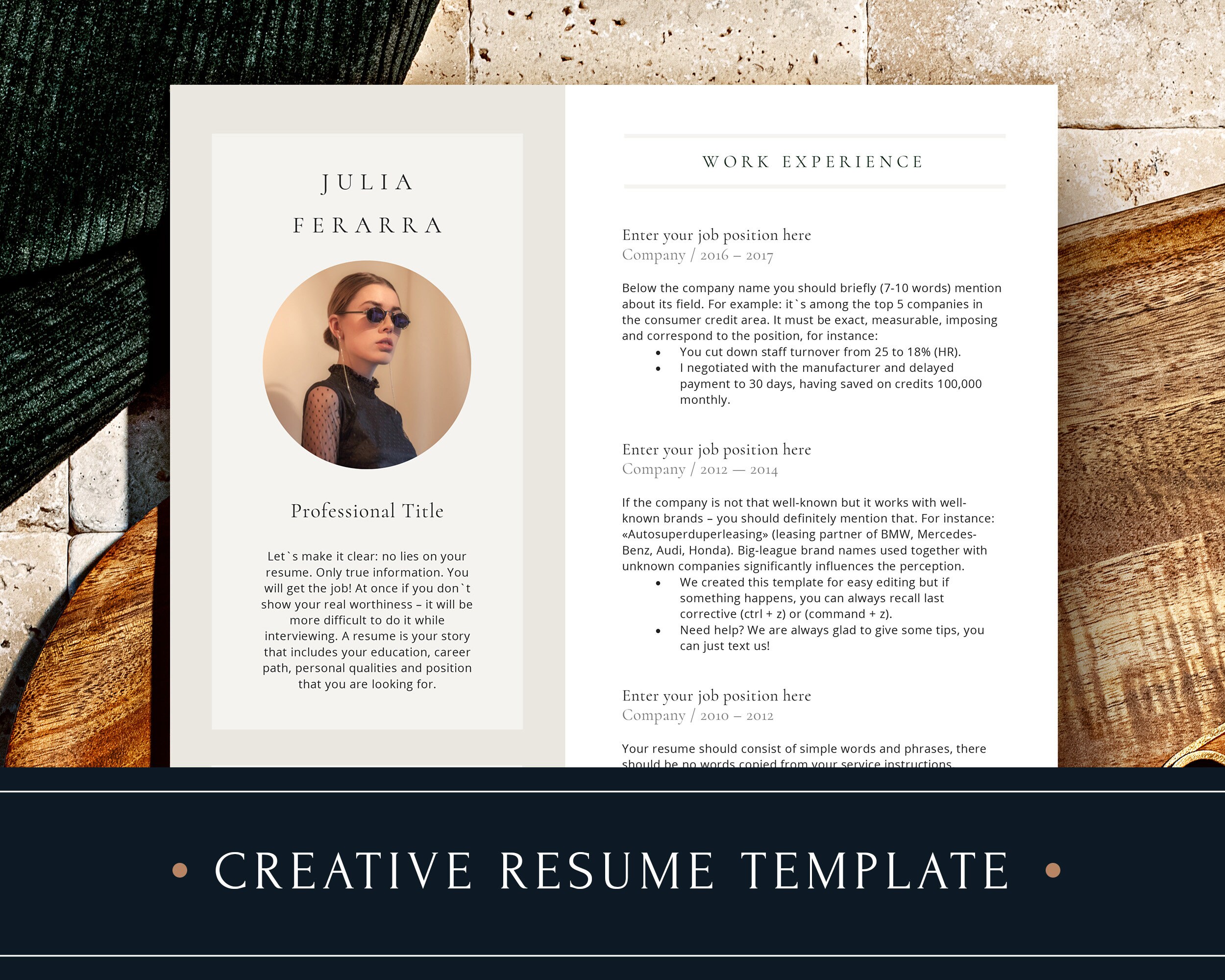 Creative Resumes In Word - Il Fullxfull.5323999389 Rdmt 