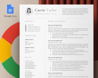 Resume Template Google Docs, Cv Template Marketing Resume Google Docs, Modern Executive Resume Template, Administrative Assistant Resume