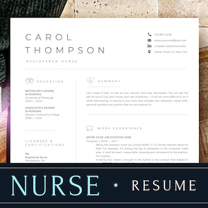 Rn CV sjabloon verpleegkundige, verpleegkundige CV sjabloon Word, pagina&#39;s, medisch assistent CV, verpleegkundige student, Cna CV ontwerp, dokter CV