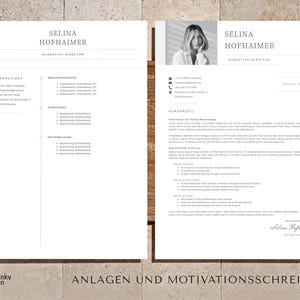 Bewerbungsvorlagen Pages and Word Vorlage Lebenslauf mit Foto, Bewerbungsschreiben Herunterladen, Gratis Anschreiben Muster Bewerbung Arbeit bild 7