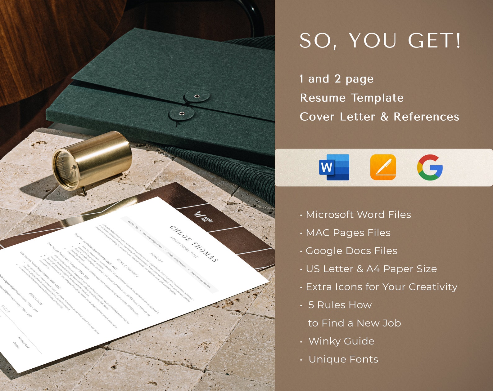 Clean Resume Template ATS Friendly - Il 1588xN.5804436955 Poh3 