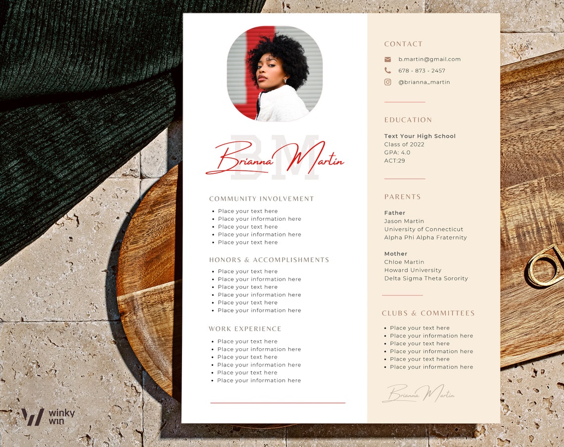 Delta Sigma Theta Sorority Resume - Il 1140xN.4894542111 Eeei