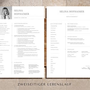 Bewerbungsvorlagen Pages and Word Vorlage Lebenslauf mit Foto, Bewerbungsschreiben Herunterladen, Gratis Anschreiben Muster Bewerbung Arbeit bild 4