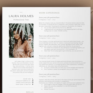 Peut inclure: Un modèle de CV avec un design professionnel. Le modèle comprend des sections pour l'expérience professionnelle, les compétences et les coordonnées. Le modèle est conçu pour aider les chercheurs d'emploi à créer un CV professionnel et efficace.