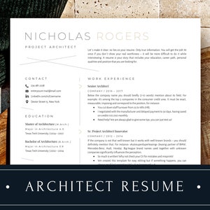 Resume templates architect Cv Template Architectural resume template word Architecture resume design, Interior Designer Architekt Lebenslauf