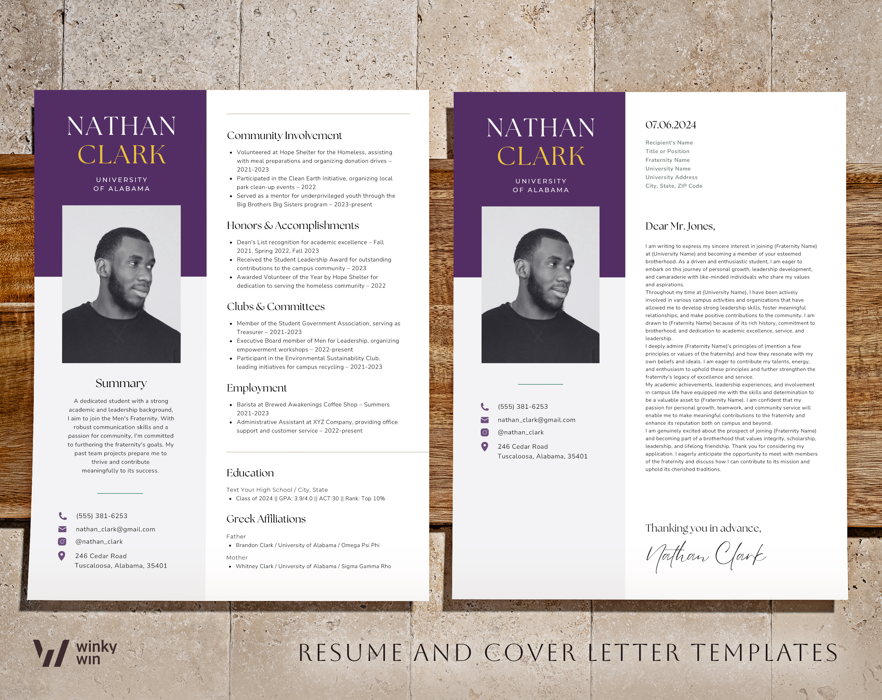 Omega Psi Phi Fraternity Resume - Il Fullxfull.5924418734 O2ln
