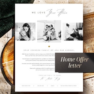 Carta de oferta de casa ao vendedor, modelo de carta de oferta de casa, Carta profissional ao vendedor de casa, Modelo de carta "Amamos sua casa", Caro vendedor