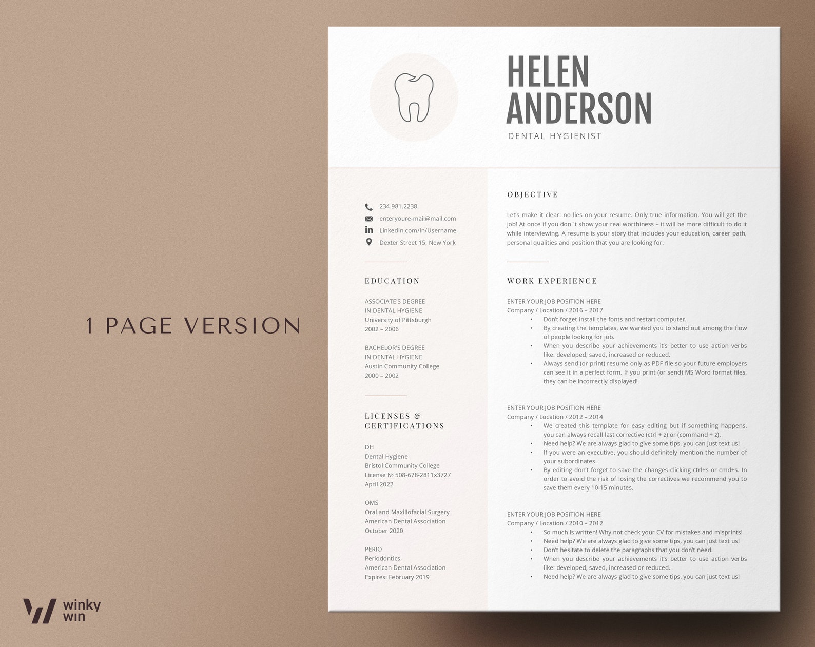 Dental Resume Template Dental - Il 1588xN.2604855532 Ljmt 