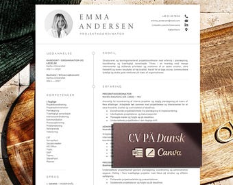 Scarica il CV da qui su Canva, Word e Mac Apple Pages / Scarica il CV con risposte gratuite e riferimenti, esempio di CV professionale