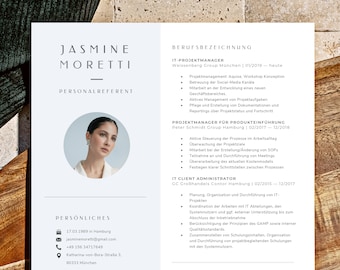 Blau Lebenslauf Vorlage Word, Bewerbungsvorlagen Führungskraft, Bewerbungsvorlage Marketing Lebenslauf PR, Werbung, IT-Projektmanager