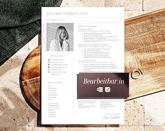 Bewerbung, Bewerbungsvorlagen Kostenlos Anschreiben deutsch word, Lebenslauf Vorlage 2025, Deckblatt, Moderne Tabellarisch Lebenslauf Design