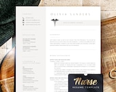 Registered Nurse Resume Template Word + Pages Resume Nurse, Nursing Resume Rn Cv template Medical Resume, Nurse Cv Template Word, Cna Resume
