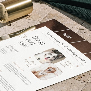 Pet Application Form for Rental, Dog Cv Editable, Rental Application ...