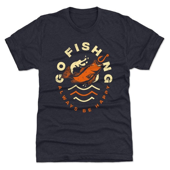 Funny Fishing Men's Premium T-shirt Funny Outdoors Go Fishing Be