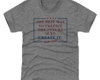 American Pride Kids T-Shirt - America USA Predict The Future Patriotic Quote