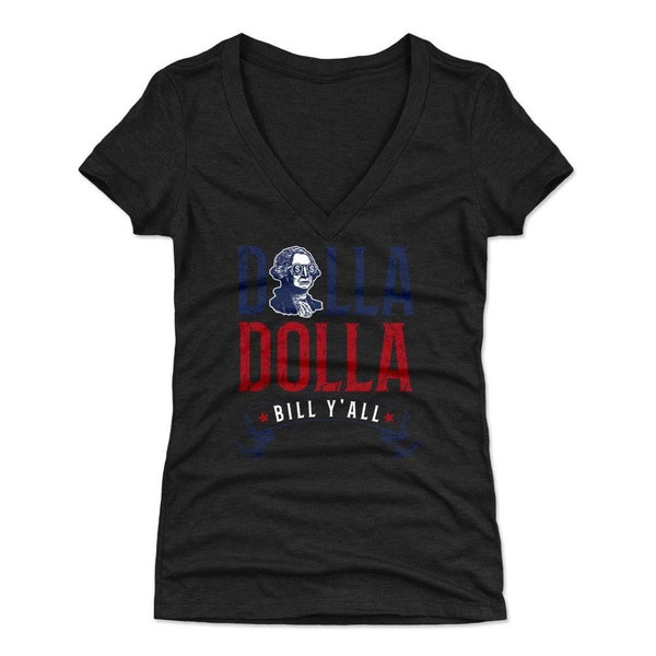 George Washington Women's V-neck T-shirt - 4th Of July Usa Dolla Dolla Bill Y'all Wht