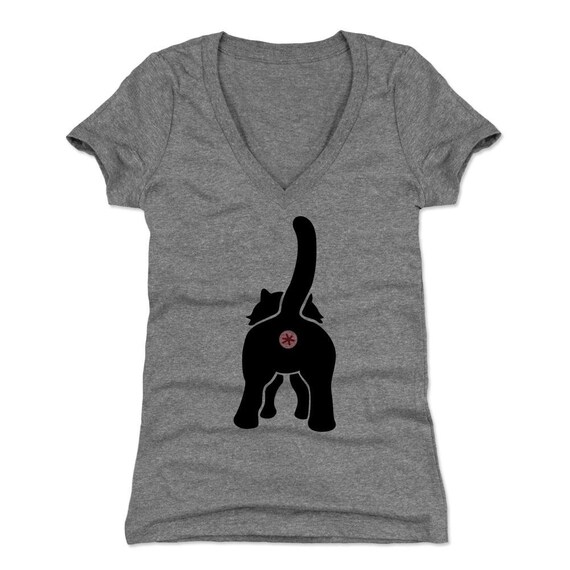 camiseta gatos mujer