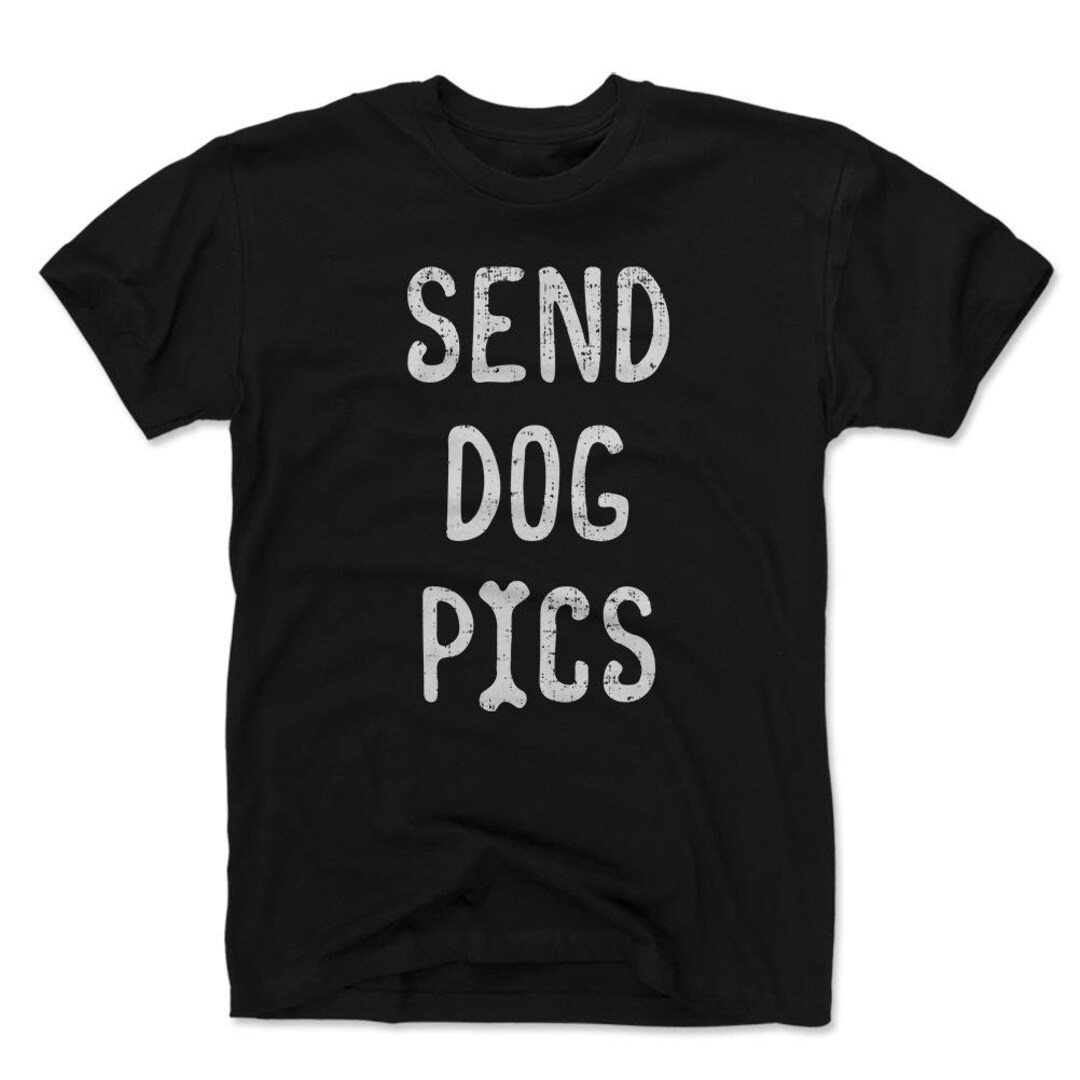 Funny Dog Men's Cotton Tshirt Dogs Animals Send Dog Etsy UK