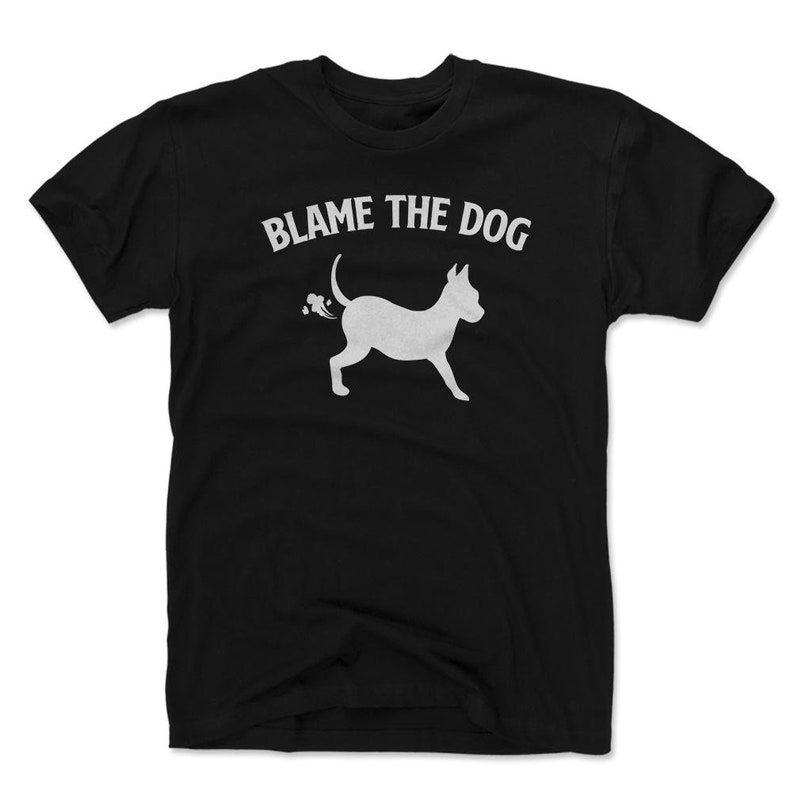 Funny Dog Men's Cotton T-shirt Dogs Animals Blame the - Etsy
