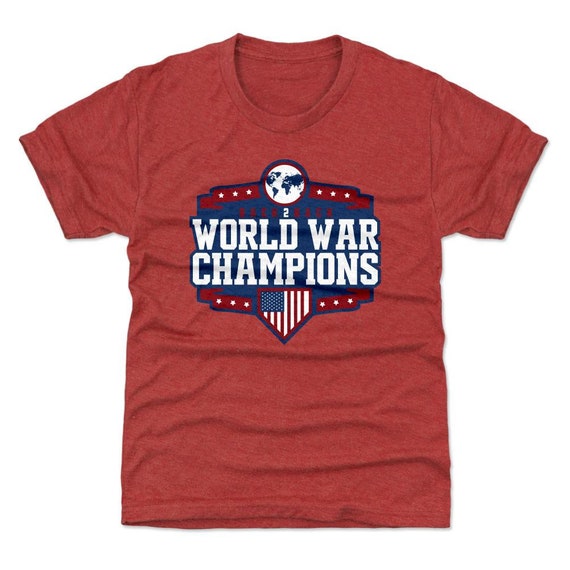 Funny 4th of July Kids T-shirt World War Champs Usa Back 2 - Etsy