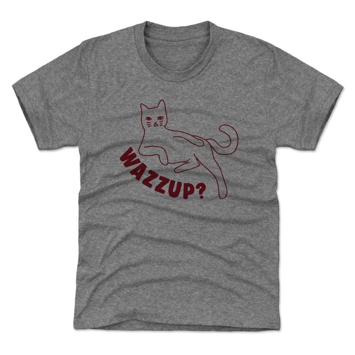 Funny Cat Kids T-shirt Cats Animals Wazzup Cat - Etsy