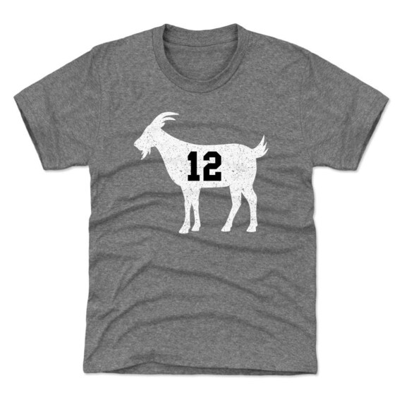 Tom Brady Kids T Shirt Tampa Bay Pop Culture Tampa Bay GOAT 12 WHT