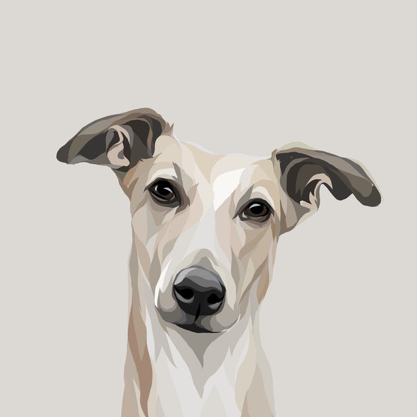 Digital Copy of Personalised Pet Portrait