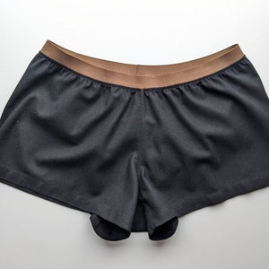 Mens linen shorts Linen underwear shorts Boxers for men Sleep shorts Mens Boxer shorts Black Mens shorts Mens lounge shorts