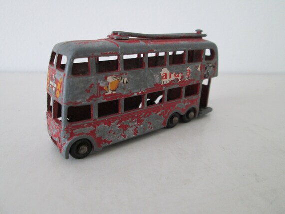 antique toy bus