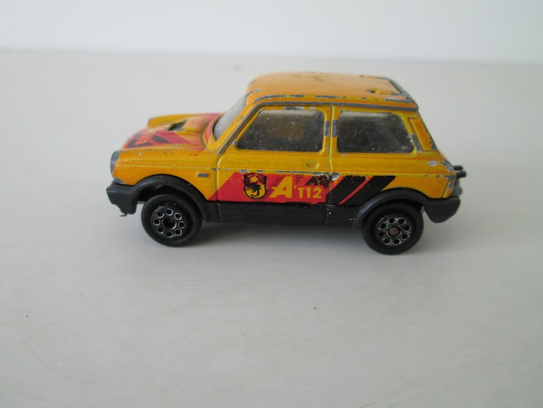Autobianchi A 112 Majorette Vintage model car 1970s Etsy
