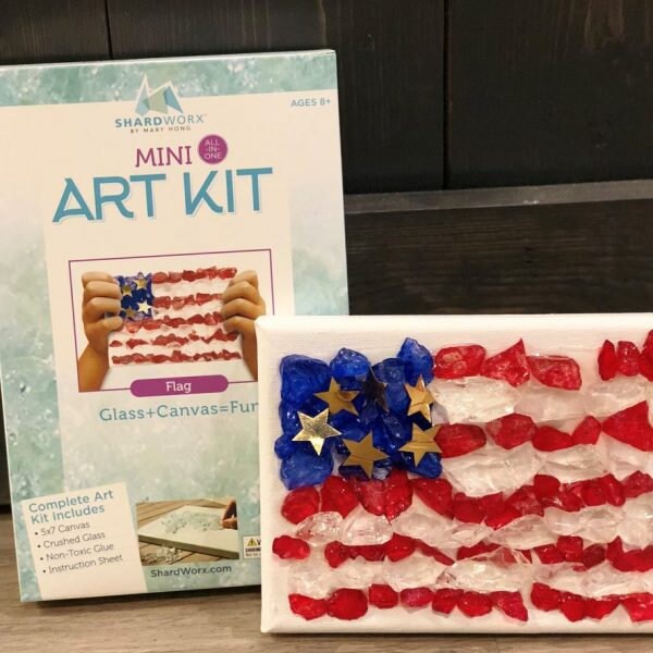 Mini DIY Glass Wall Art Crafts Coastal Beach Gifts Crushed Etsy