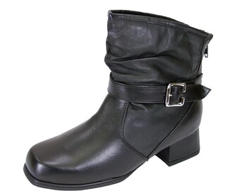 wide width women booties