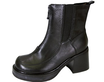 wide width cowboy booties
