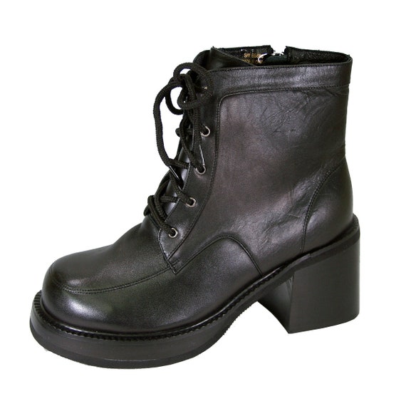 wide width leather booties