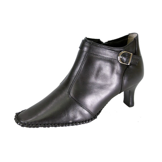 womens wide width leather boots