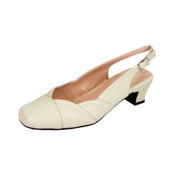 wide slingback shoes